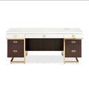 AICO Belmont Place Desk in Espresso - Furniture Now (CA)