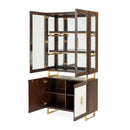 AICO Belmont Place Display Cabinet in Espresso - Furniture Now (CA)