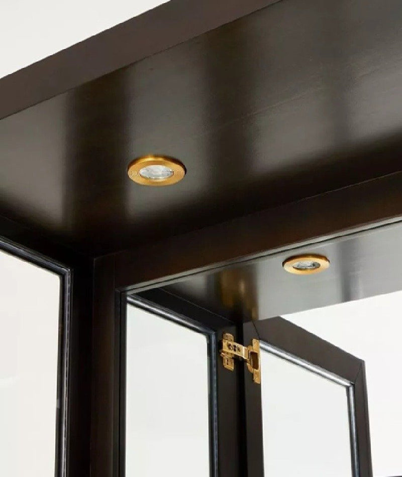 AICO Belmont Place Display Cabinet in Espresso - Furniture Now (CA)