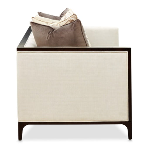 AICO Furniture Belmont Place Loveseat in Espresso - Furniture Now (CA)