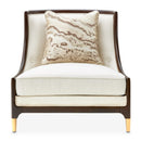 AICO Furniture Belmont Place Accent Chair in Espresso - Furniture Now (CA)