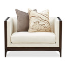 AICO Furniture Belmont Place Matching Chair in Espresso - Furniture Now (CA)