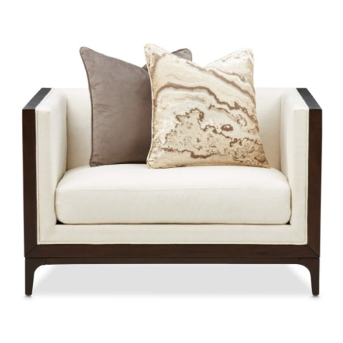 AICO Furniture Belmont Place Matching Chair in Espresso - Furniture Now (CA)