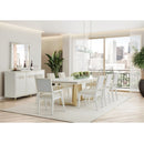 AICO Furniture Palm Gate Sideboard in Cloud White - Furniture Now (CA)