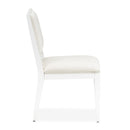 AICO Furniture Palm Gate Side Chair (Set of 2) in Cloud White - Furniture Now (CA)