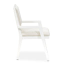AICO Furniture Palm Gate Arm Chair (Set of 2) in Cloud White - Furniture Now (CA)