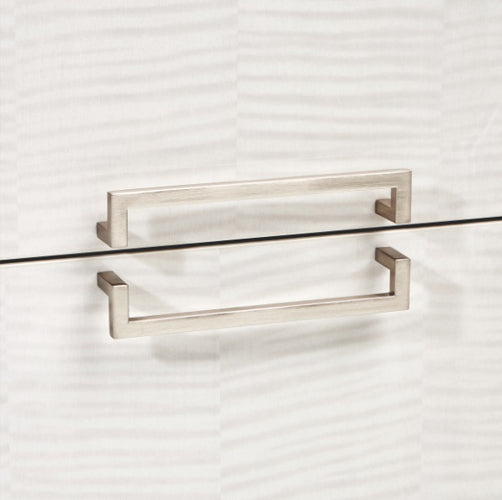 AICO Furniture Palm Gate Nightstand in Clay - Furniture Now (CA)