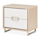 AICO Furniture Palm Gate Nightstand in Clay image