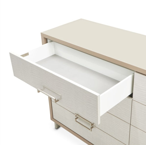 AICO Furniture Palm Gate Dresser in Clay - Furniture Now (CA)