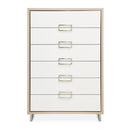 AICO Furniture Palm Gate 6 Drawer Chest in Clay - Furniture Now (CA)