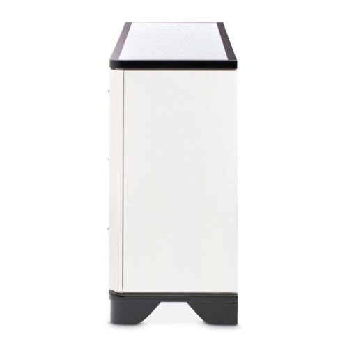 AICO Furniture Tuxedo Dresser in Piano Keyboard - Furniture Now (CA)