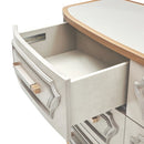 AICO Furniture St.Charles Dresser in Dove Gray - Furniture Now (CA)
