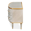 AICO Furniture St.Charles Media Cabinet in Dove Gray - Furniture Now (CA)