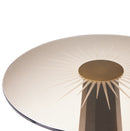 AICO Furniture St.Charles Chairside Table in Dove Gray - Furniture Now (CA)