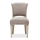 AICO Furniture St.Charles Vanity Chair in Dove Gray - Furniture Now (CA)