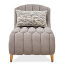 AICO Furniture St.Charles Chaise in Dove Gray - Furniture Now (CA)
