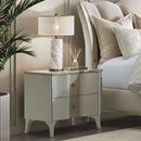 AICO Furniture La Marisia Nightstand in Creamy Pearl - Furniture Now (CA)