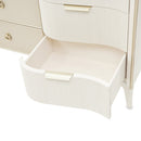 AICO Furniture La Marisia Dresser in Creamy Pearl - Furniture Now (CA)