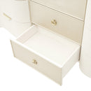 AICO Furniture La Marisia Dresser in Creamy Pearl - Furniture Now (CA)