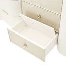 AICO Furniture La Marisia Dresser in Creamy Pearl - Furniture Now (CA)