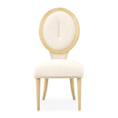 AICO Furniture Camellia Field Side Chair (Set of 2) in Caramel - Furniture Now (CA)