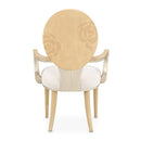 AICO Furniture Camellia Field Arm Chair (Set of 2) in Caramel - Furniture Now (CA)