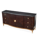 AICO Furniture Camellia Field Dresser in Warm Pecan - Furniture Now (CA)