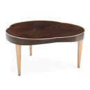 AICO Furniture Camellia Field Cocktail Table in Warm Pecan - Furniture Now (CA)