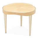 AICO Furniture Camellia Field End Table in Caramel - Furniture Now (CA)