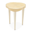 AICO Furniture Camellia Field Chairside Table in Caramel - Furniture Now (CA)