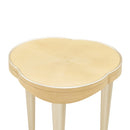 AICO Furniture Camellia Field Chairside Table in Caramel - Furniture Now (CA)