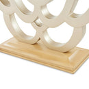 AICO Furniture Camellia Field Console Table in Caramel - Furniture Now (CA)