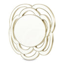 AICO Furniture Camellia Field Wall Mirror in Warm Pecan - Furniture Now (CA)