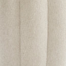 AICO Furniture Camellia Field Round Bench in Warm Pecan - Furniture Now (CA)