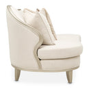 AICO Furniture Camellia Field Armless Chair Linen in Caramel - Furniture Now (CA)