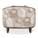 AICO Furniture Camellia Field Matching Chair in Warm Pecan - Furniture Now (CA)