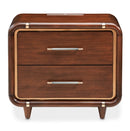 AICO Furniture Mason Park Nightstand in Umber - Furniture Now (CA)