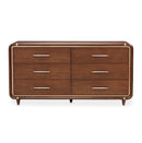 AICO Furniture Mason Park Dresser in Umber - Furniture Now (CA)