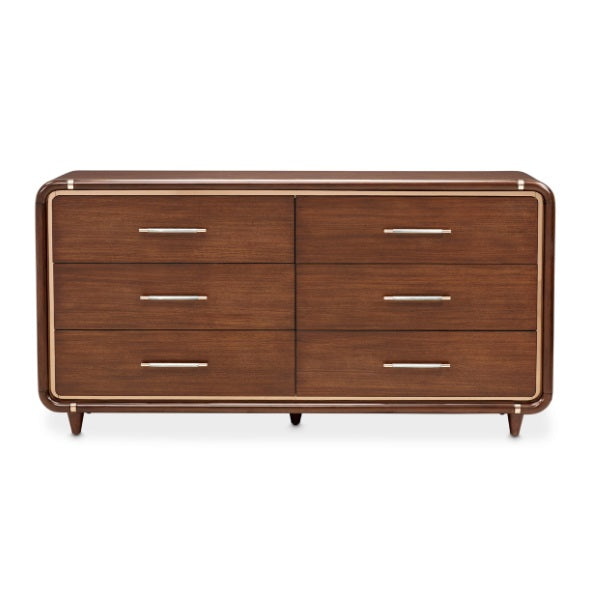 AICO Furniture Mason Park Dresser in Umber - Furniture Now (CA)