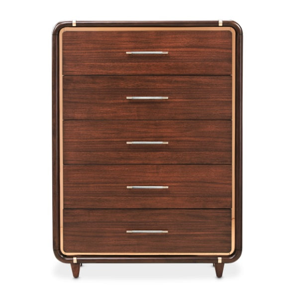 AICO Furniture Mason Park Gentelmen's Chest in Umber - Furniture Now (CA)