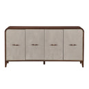 AICO Furniture Houston Sideboard in Walnut - Furniture Now (CA)