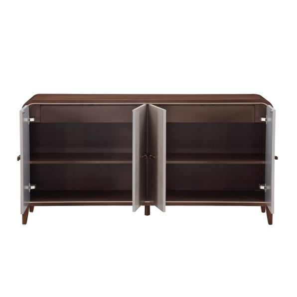 AICO Furniture Houston Sideboard in Walnut - Furniture Now (CA)
