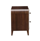 AICO Furniture Houston Large Nightstand in Walnut - Furniture Now (CA)