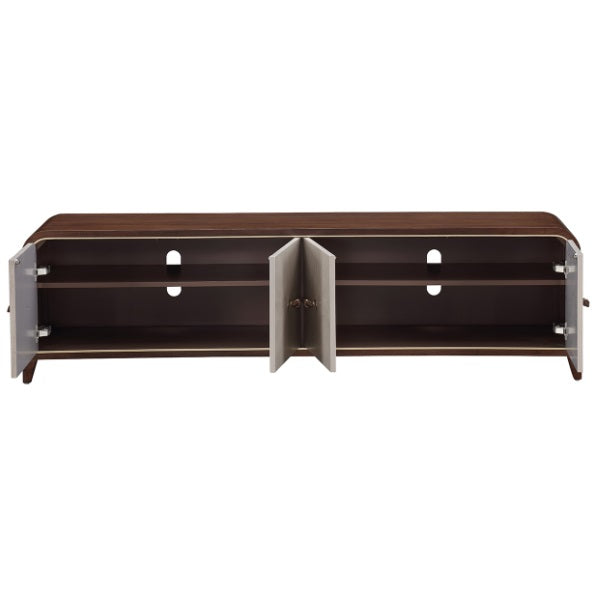 AICO Furniture Houston Media Cabinet in Walnut - Furniture Now (CA)