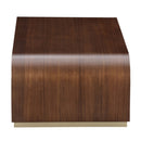 AICO Furniture Houston Cocktail Table in Walnut - Furniture Now (CA)