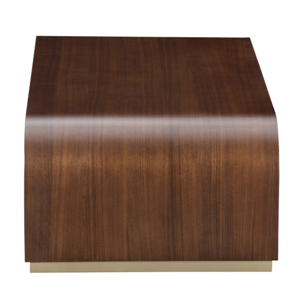 AICO Furniture Houston Cocktail Table in Walnut - Furniture Now (CA)