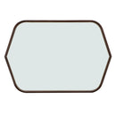 AICO Furniture Houston Wall Mirror in Walnut - Furniture Now (CA)