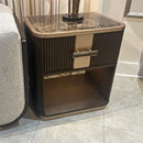 AICO Furniture West Kensington Small Nightstand in Medium Espresso image