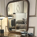 AICO Furniture West Kensington Vanity Mirror in Medium Espresso image