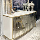 AICO Furniture Scotts Square Sideboard in Light Champagne image